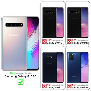 Cadorabo  Housse compatible avec Samsung Galaxy S10 5G - Coque de protection en silicone TPU flexible 