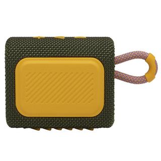 JBL GO3 

 Go 3 Wasserdichter kabelloser tragbarer Bluetooth-Lautsprecher Grünes und lila Logo 