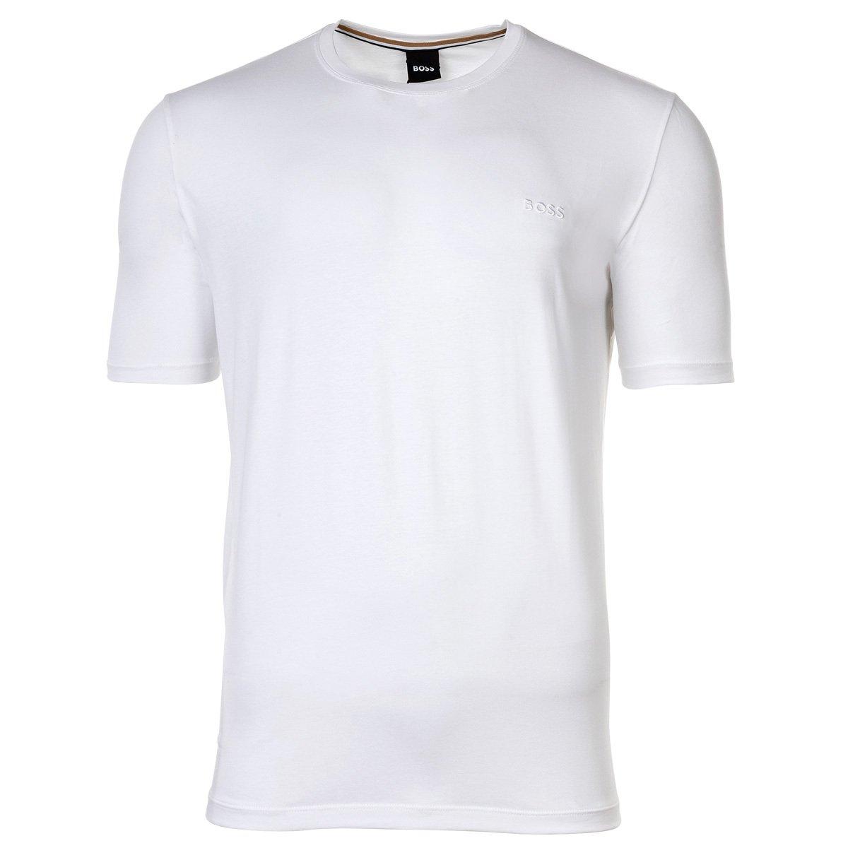 Image of T-shirt Bequem Sitzend Herren Weiss XXL