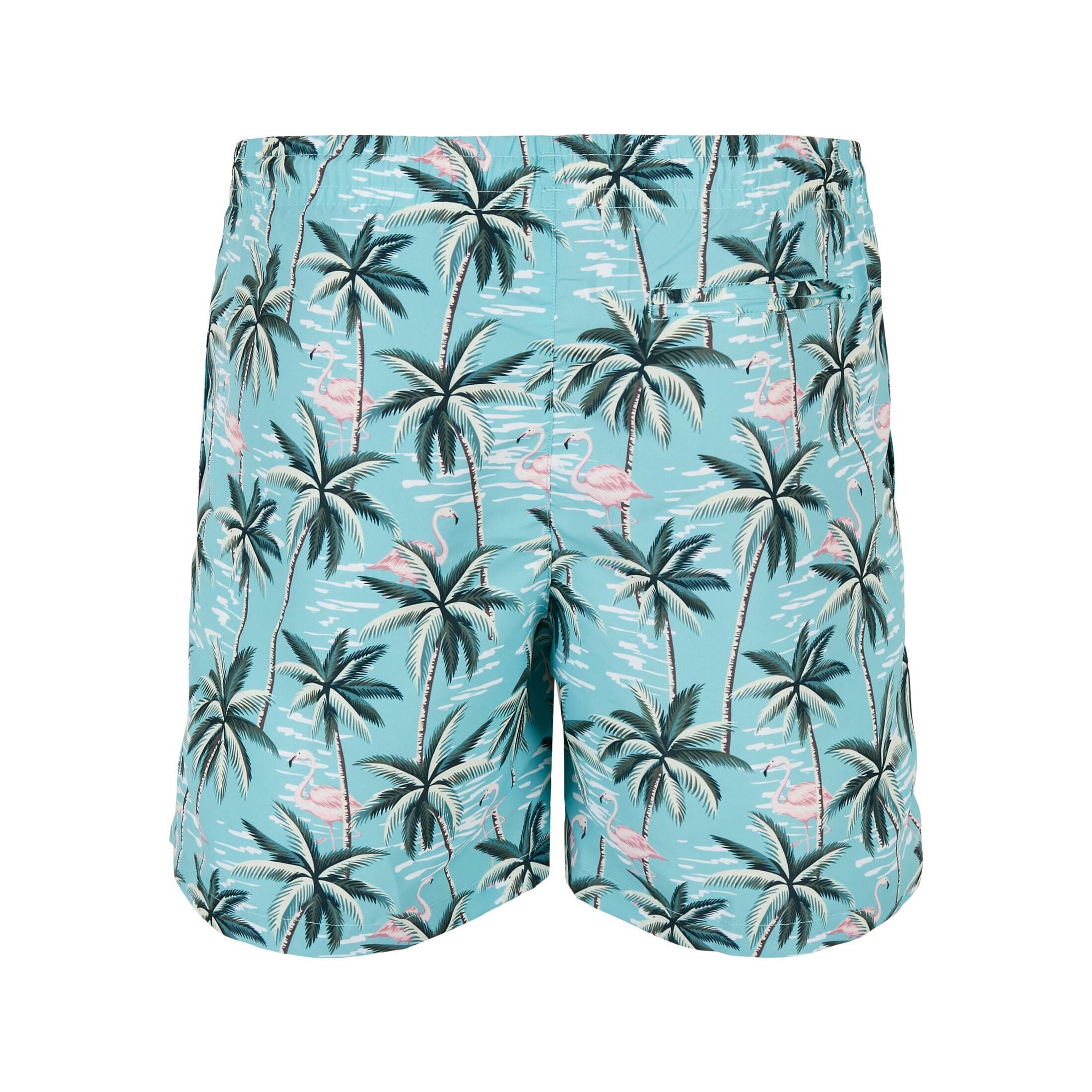 URBAN CLASSICS Gemusterte Badeshorts  