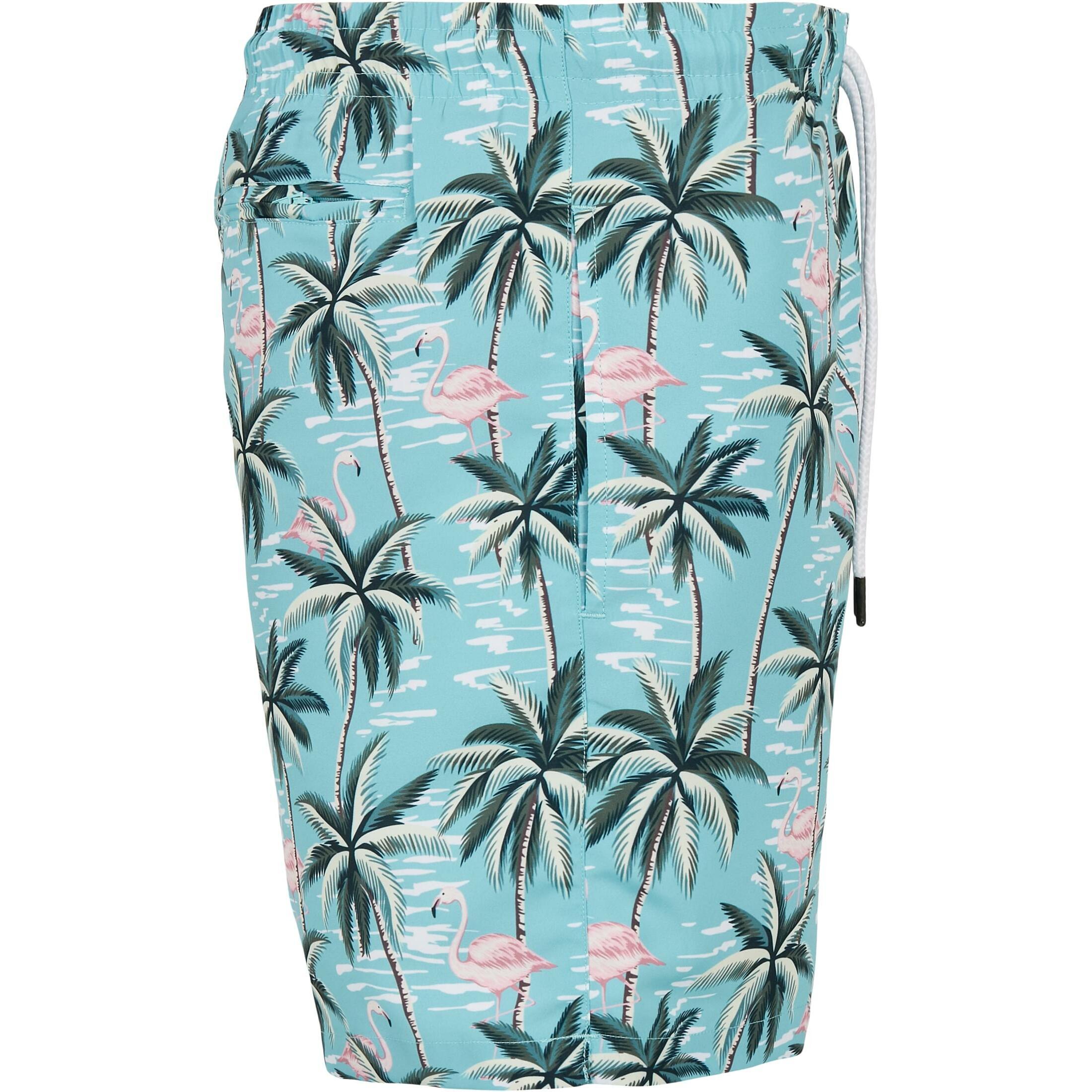 URBAN CLASSICS Gemusterte Badeshorts  