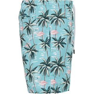 URBAN CLASSICS Gemusterte Badeshorts  