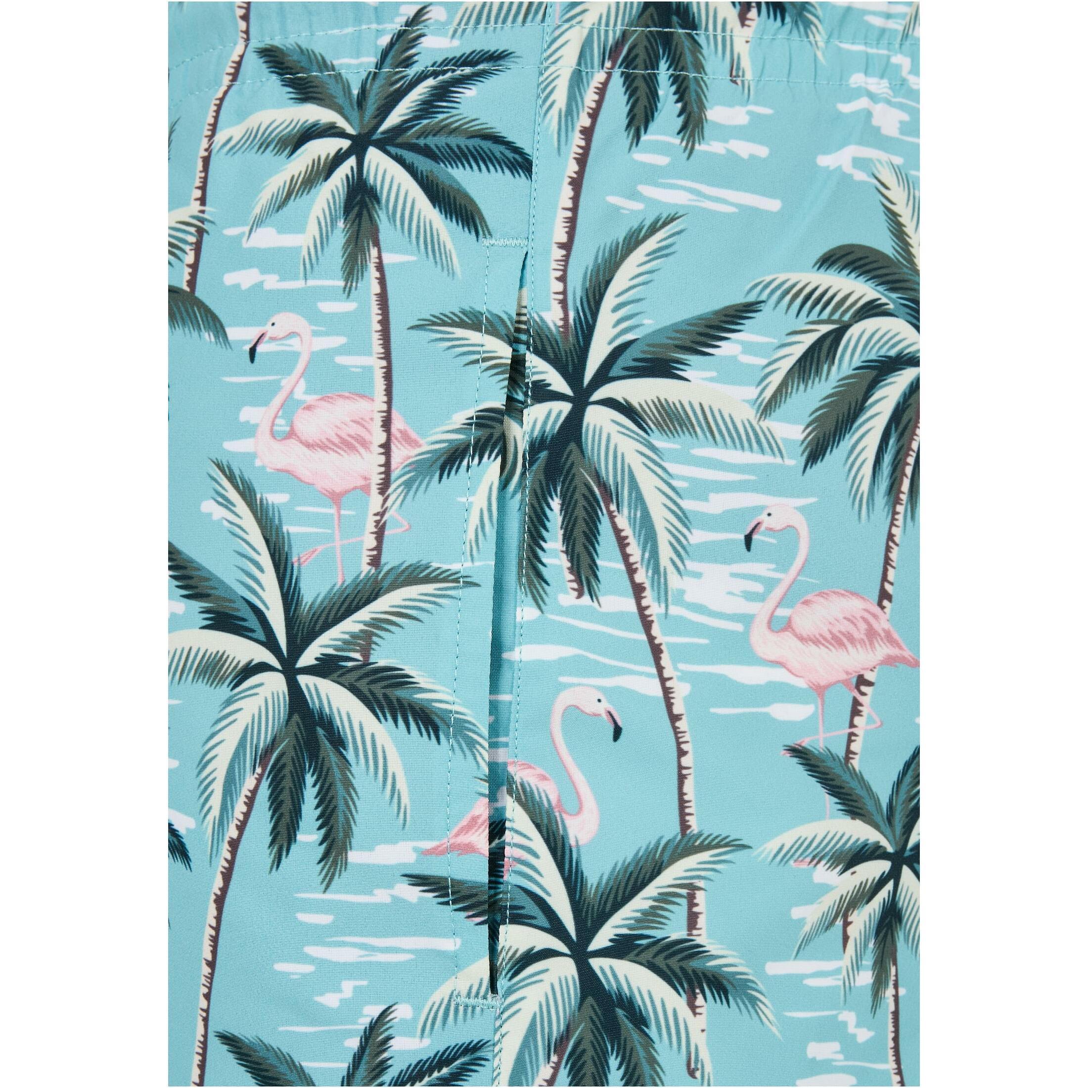 URBAN CLASSICS Gemusterte Badeshorts  