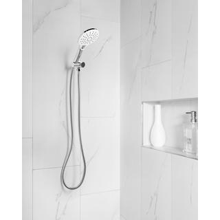 Beliani Duschkopf mit Schlauch aus ABS (robuster Kunststoff) Klassisch IQUIRA  