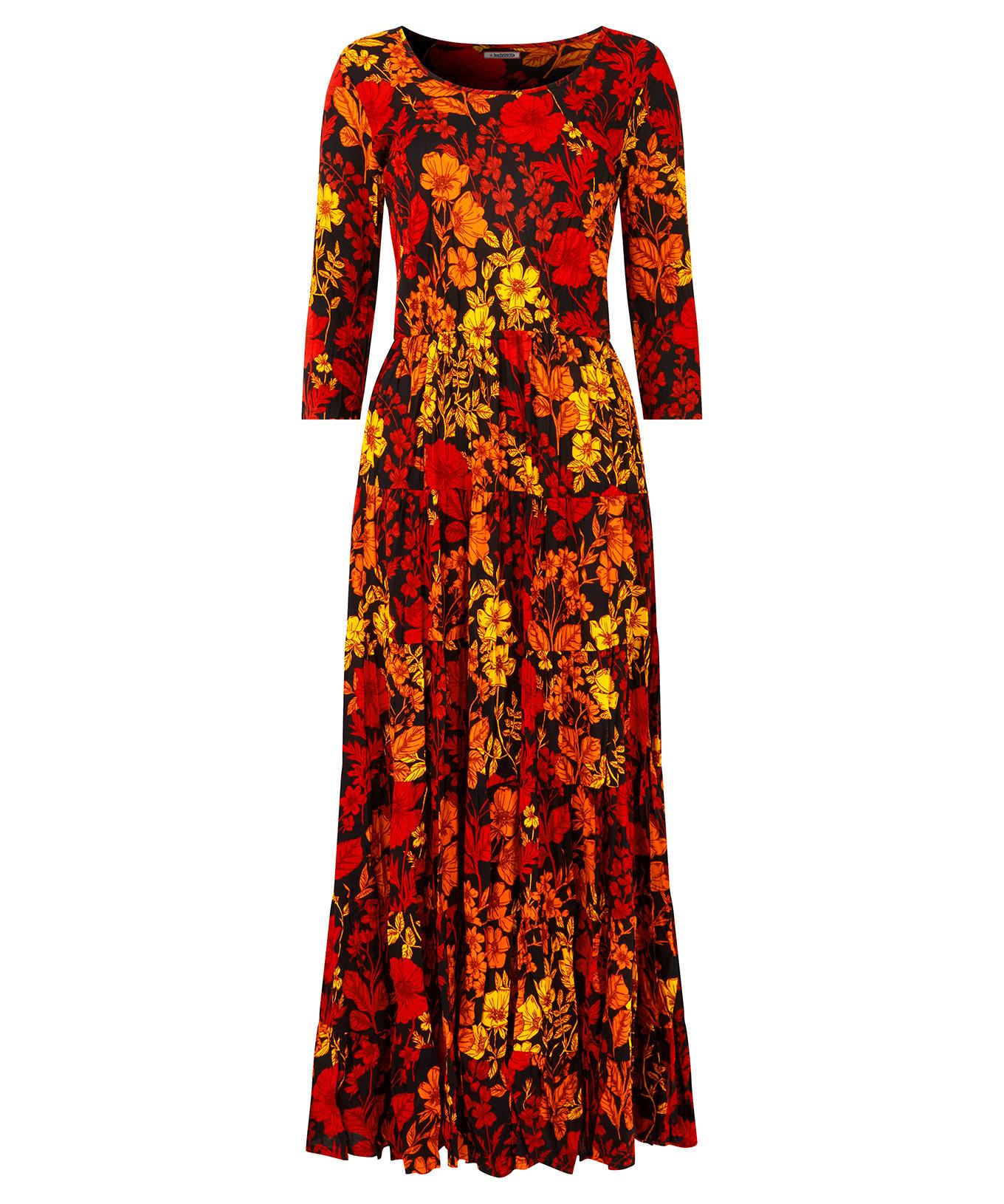 Joe Browns  Robe Maxi Effet Froissé Florale Discrète 