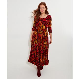 Joe Browns  Robe Maxi Effet Froissé Florale Discrète 