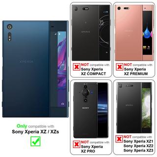 Cadorabo  Hülle für Sony Xperia XZ / XZs Magnetverschluss, Kartenfach 