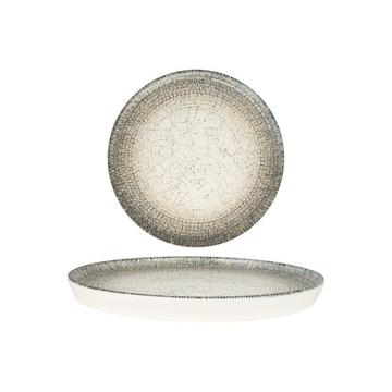 Assiette à dîner - Olmeca -  Porcelaine - lot de 6