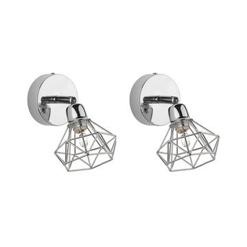 Set mit 2 Lampen aus Eisen Modern ERMA