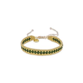 Luxenter  Bracciale  in cristallo multicolore rifinito in oro giallo 18 carati - Amris 