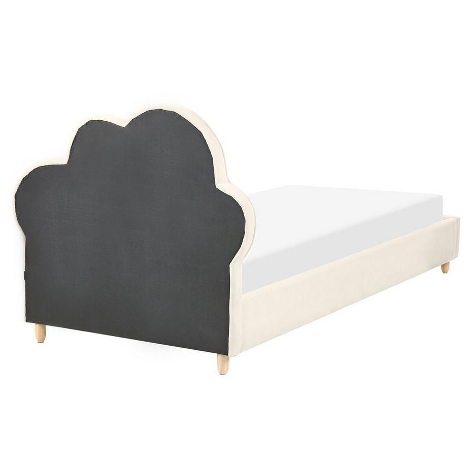 Beliani Lit d'enfant en Velours Moderne BELLEVUE  