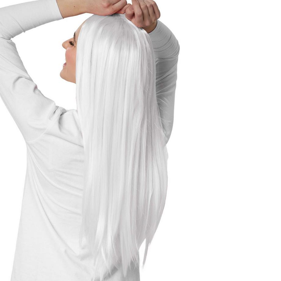 Tectake  Perücke Lange Haare glatt 