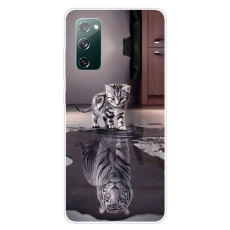 Cover-Discount  Galaxy S20 FE - Custodia in gomma siliconica Cat 