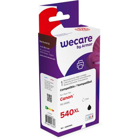 wecare  WECARE Tinte XL rebuilt schwarz PG-540XLWE zu Canon PIXMA MG2150 23ml 