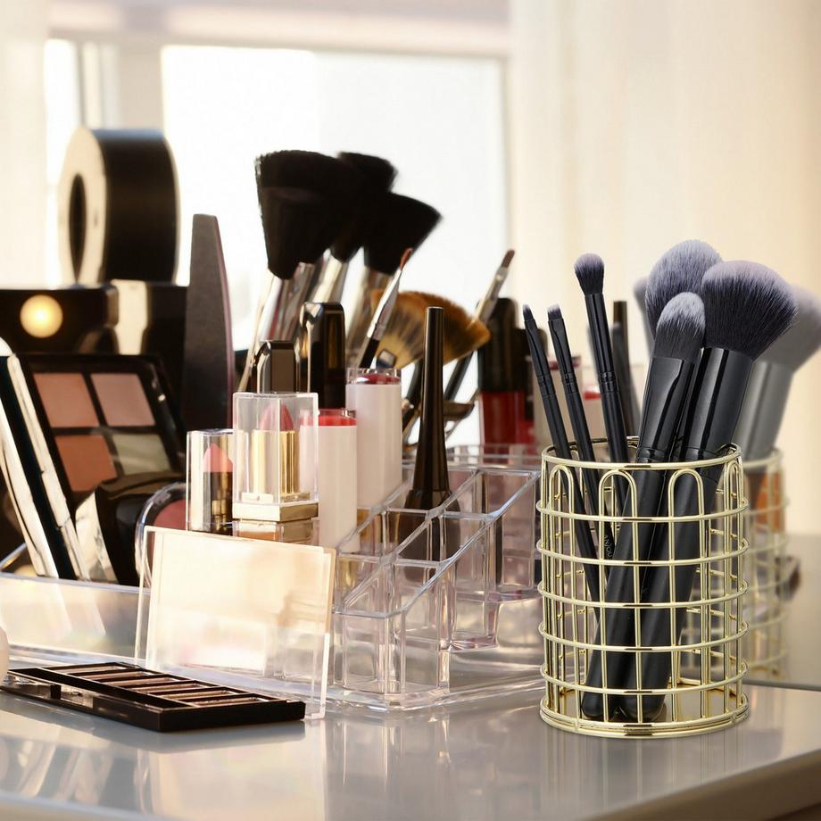 B2X  Supporto rotondo per pennelli da trucco 