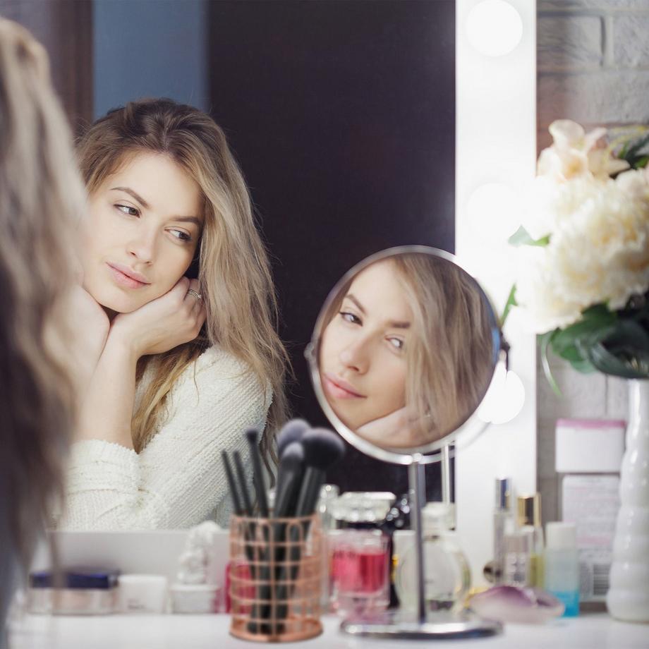 B2X  Supporto rotondo per pennelli da trucco 