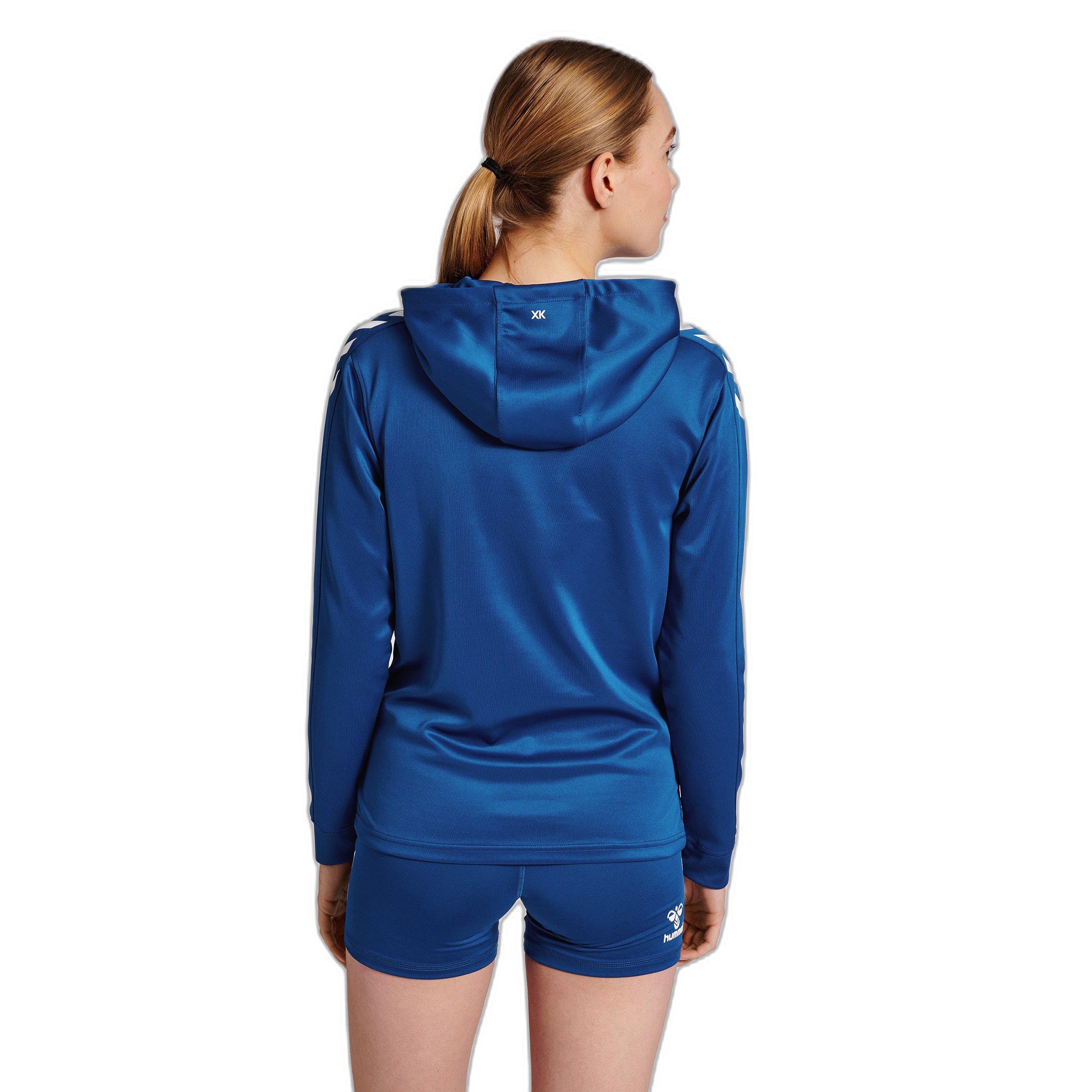 Hummel  poyester-kapuzen-sweatshirt, damen humme core xk 