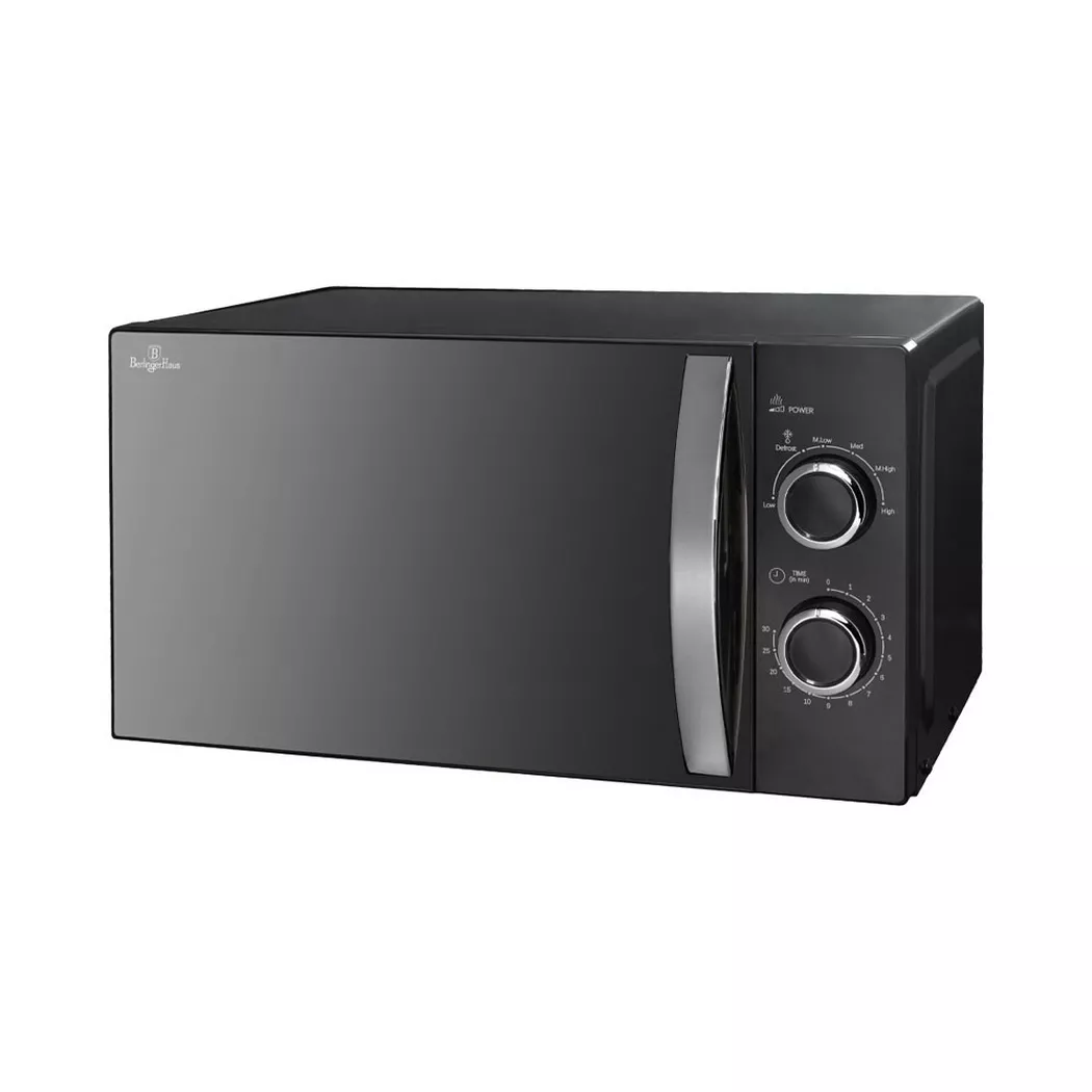 Berlinger – Mikrowelle 20L 1200W Black Silver Collection, One Size