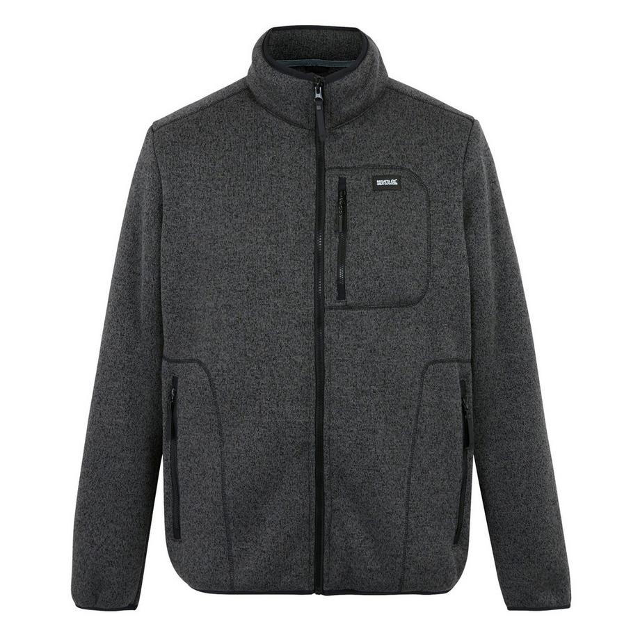 Veste Polaire Chinée À Col Montant Barlee