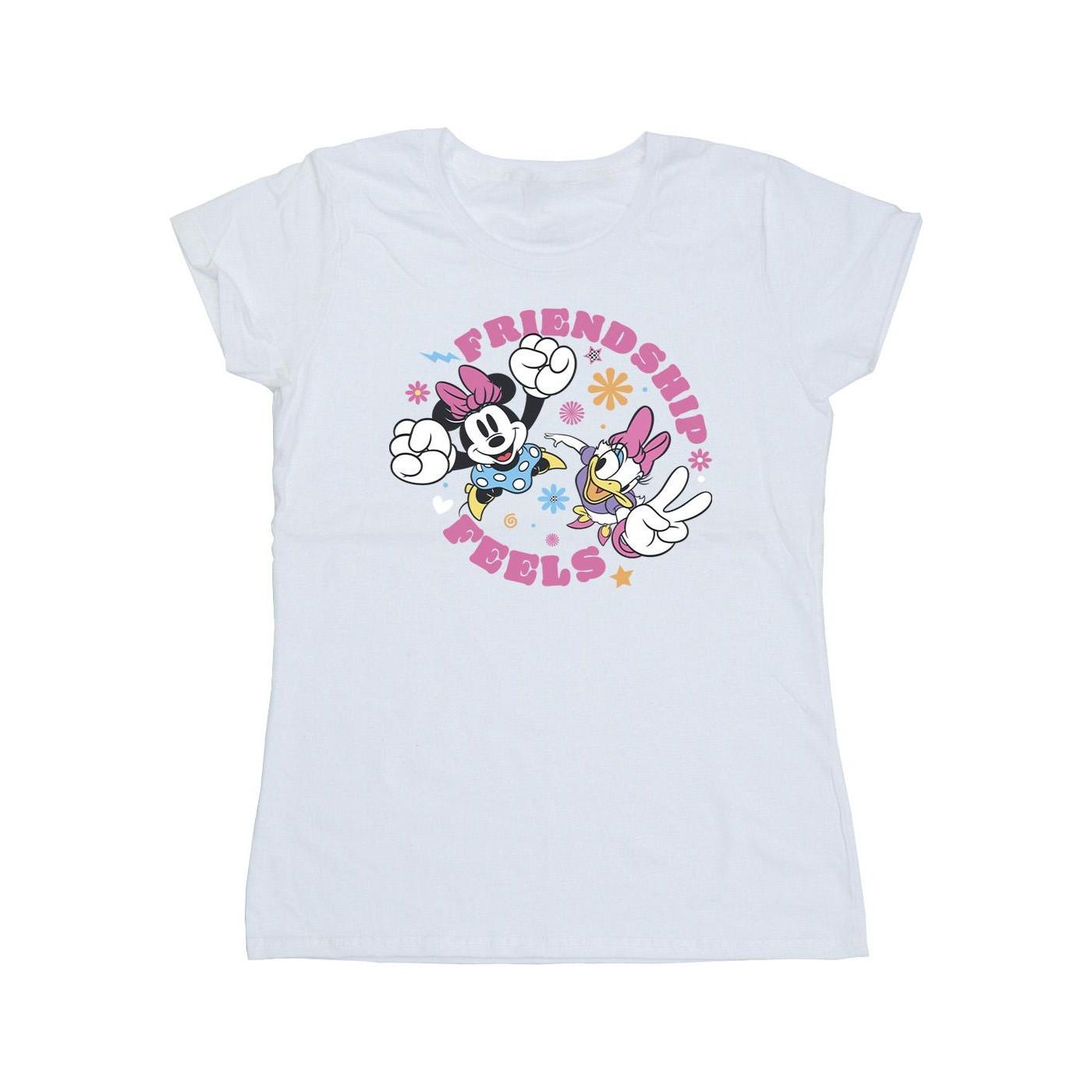 Image of Minnie Mouse Daisy Friendship Tshirt Damen Weiss XXL