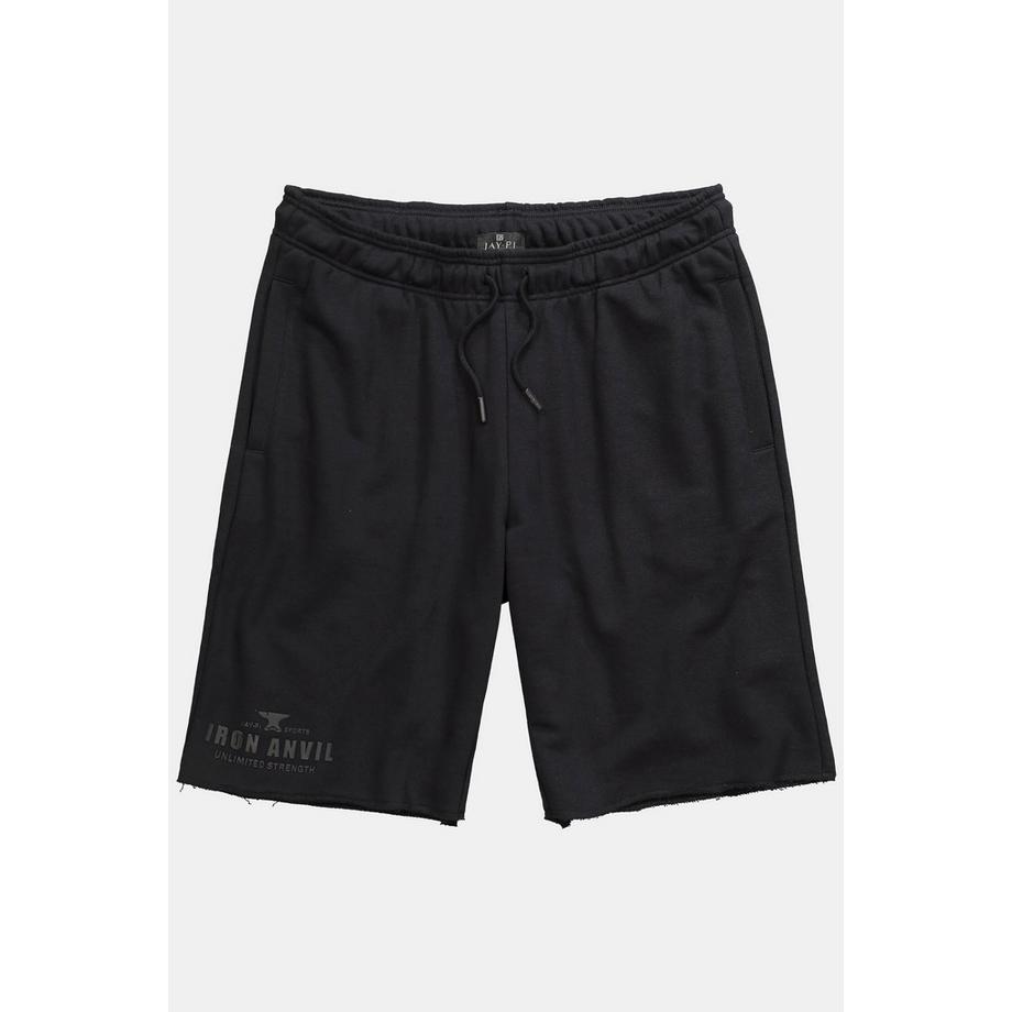 JP1880 Iron Anvil Fitness Bermuda di Felpa con Orli Tagliati  
