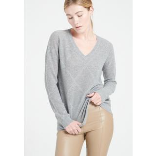 Studio Cashmere8  LILLY 31 Pullover mit V-Ausschnitt - 100% Kaschmir 