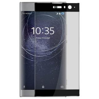 Avizar  Film en verre contour Noir Xperia XA2 