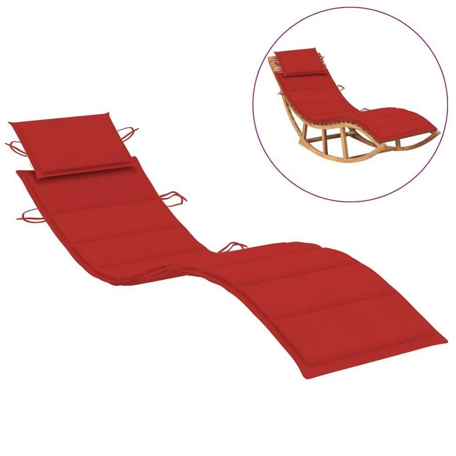 VidaXL Coussin de chaise longue tissu  