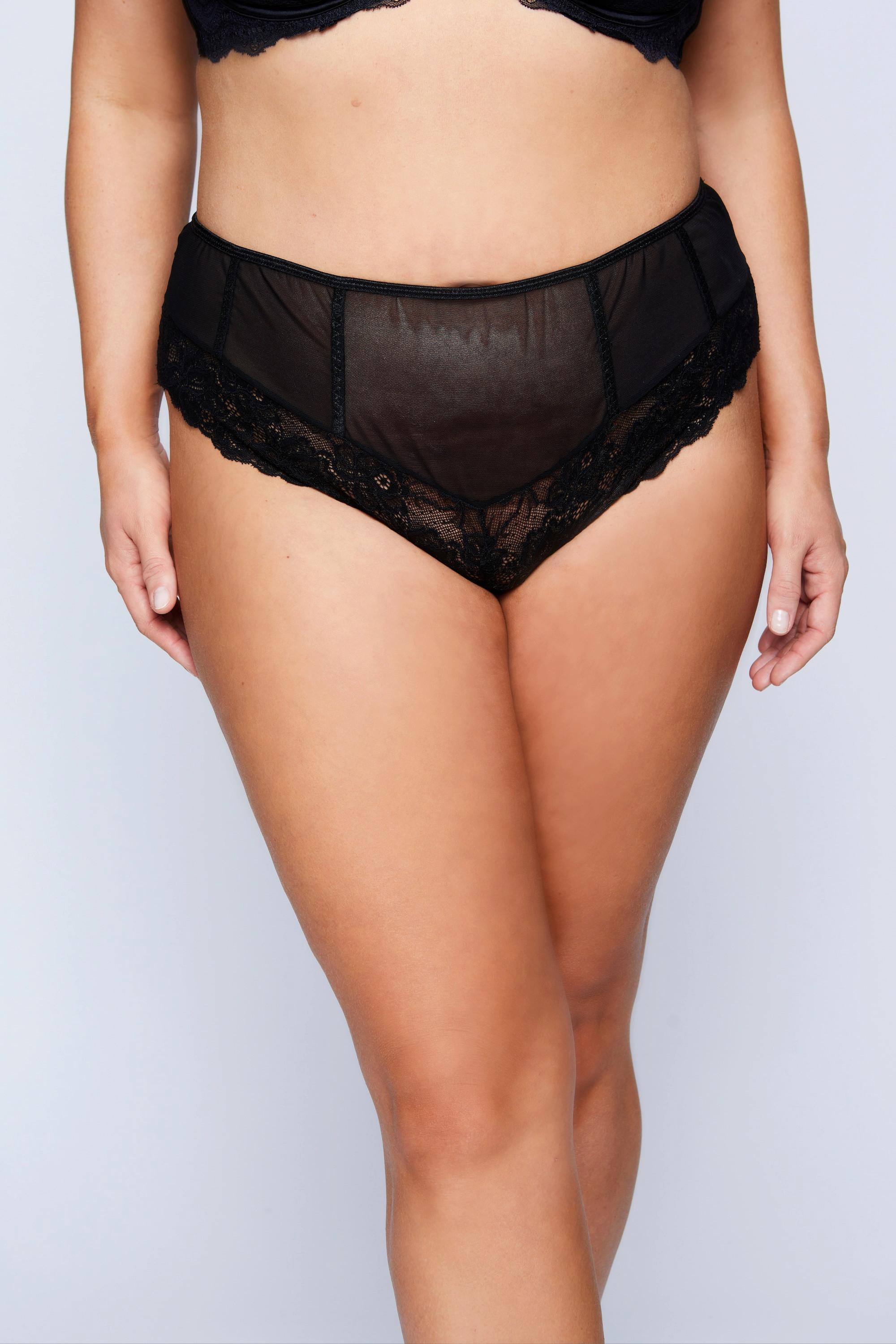 Ulla Popken  Brazillian, straps and lace, ouvert 