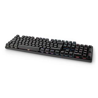 Nedis  Clavier de jeu filaire | USB Type-A | Touches mécaniques | LED | QWERTY | ND Layout | Alimentation USB | Longueur du câble d'alimentation : 1.50 m | Gaming 