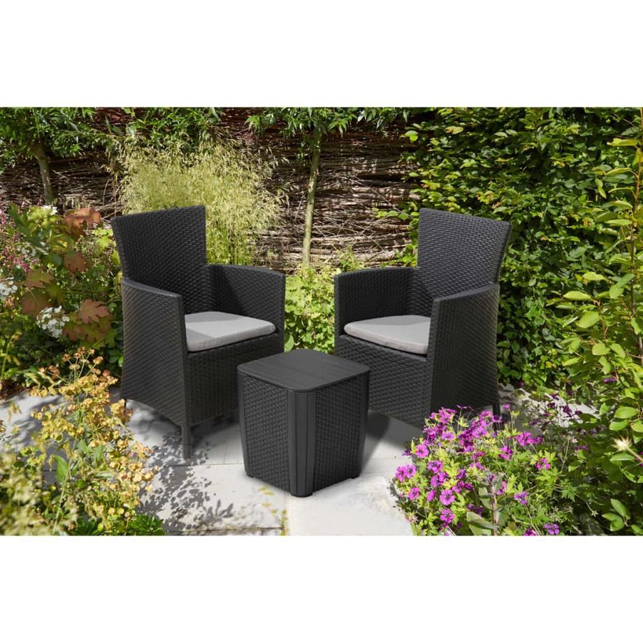 Keter Table et chaise de jardin plastique  