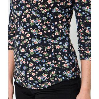 Joe Browns Jersey Wickelshirt mit Blumenmuster und Schalkragen  