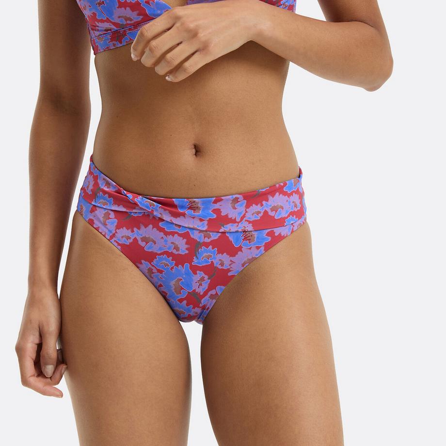 La Redoute Collections Bas de Maillot de Bain Culotte à Revers Floral  