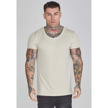 T-Shirt Muscle Fit T-Shirt in Ecru