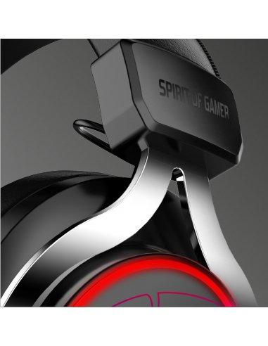 Spirit Of Gamer  XPERT-H600 Kopfhörer Kabelgebunden Kopfband Gaming USB Typ-A Schwarz 