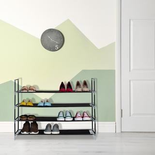 Northix Ripiano per scarpe con ripiani in tessuto da 1 m  