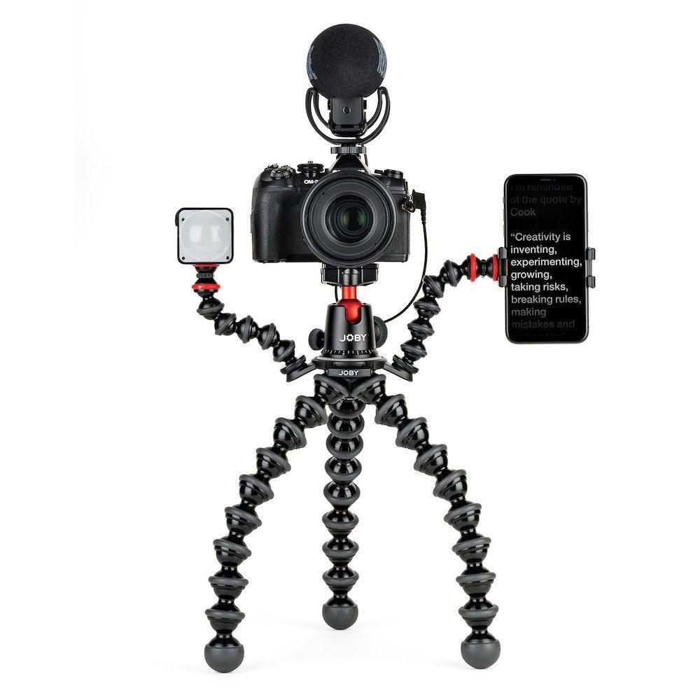 Joby  Joby GorillaPod Rig trépied Caméras numériques 3 pieds Noir, Corail 