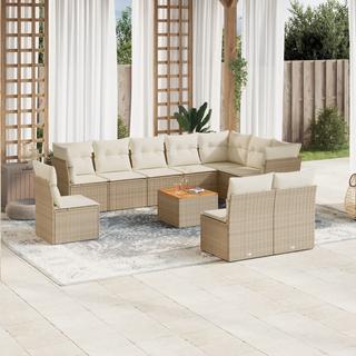 VidaXL Garten sofagarnitur poly-rattan  