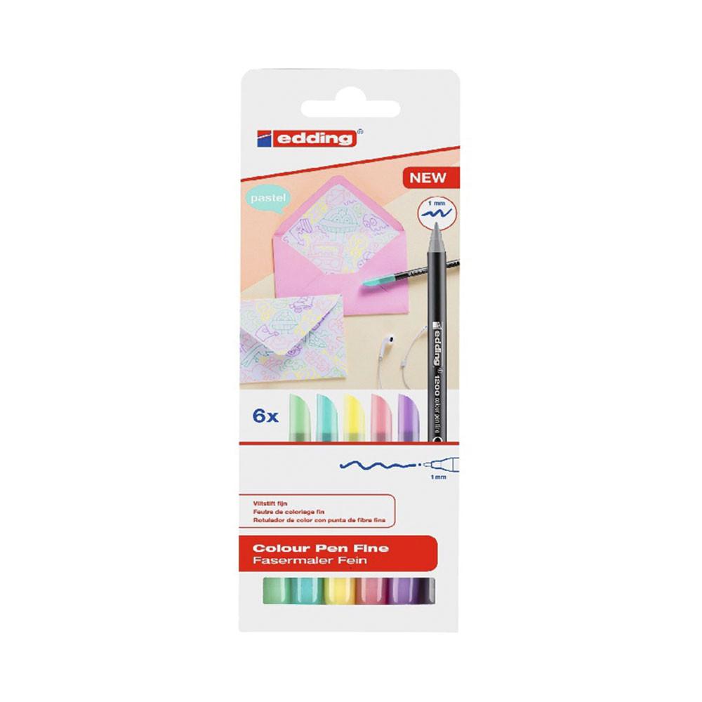 FS-STAR  Edding Colour Pen Fine 6er Pack 