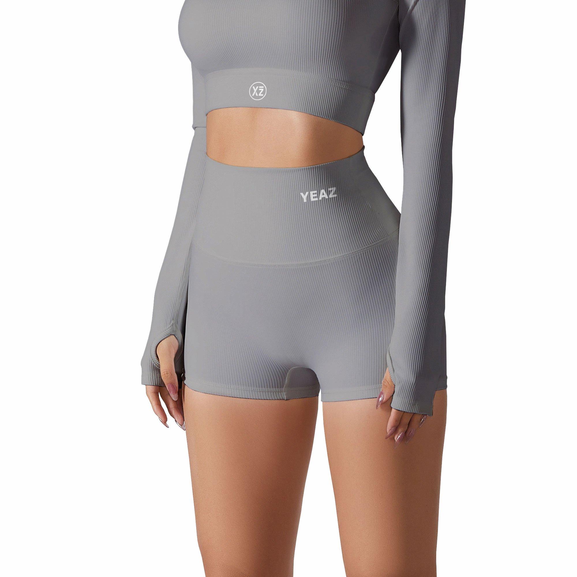 YEAZ  CLUB LEVEL Shape Shorts - shadow grey 