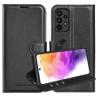 Cadorabo  Housse compatible avec Samsung Galaxy A73 5G - Coque de protection avec fermeture magnétique, fonction de support et compartiment pour carte 