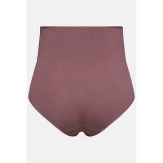 Ulla Popken  Slip a vita alta Bellieva in cotone biologico GOTS con inserto sulla pancia 