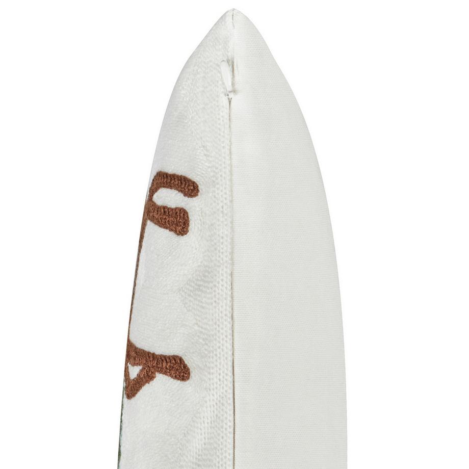 Beliani Dekokissen 2er Set aus Baumwolle  PEPPERMINT  