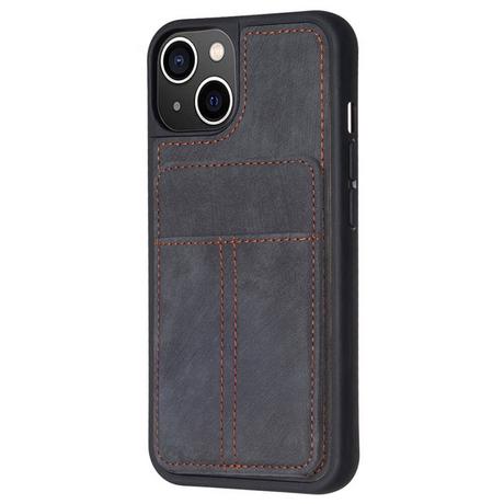 Cover-Discount  iPhone 15 Plus - Kickstand Case Mit Kartenfächer 