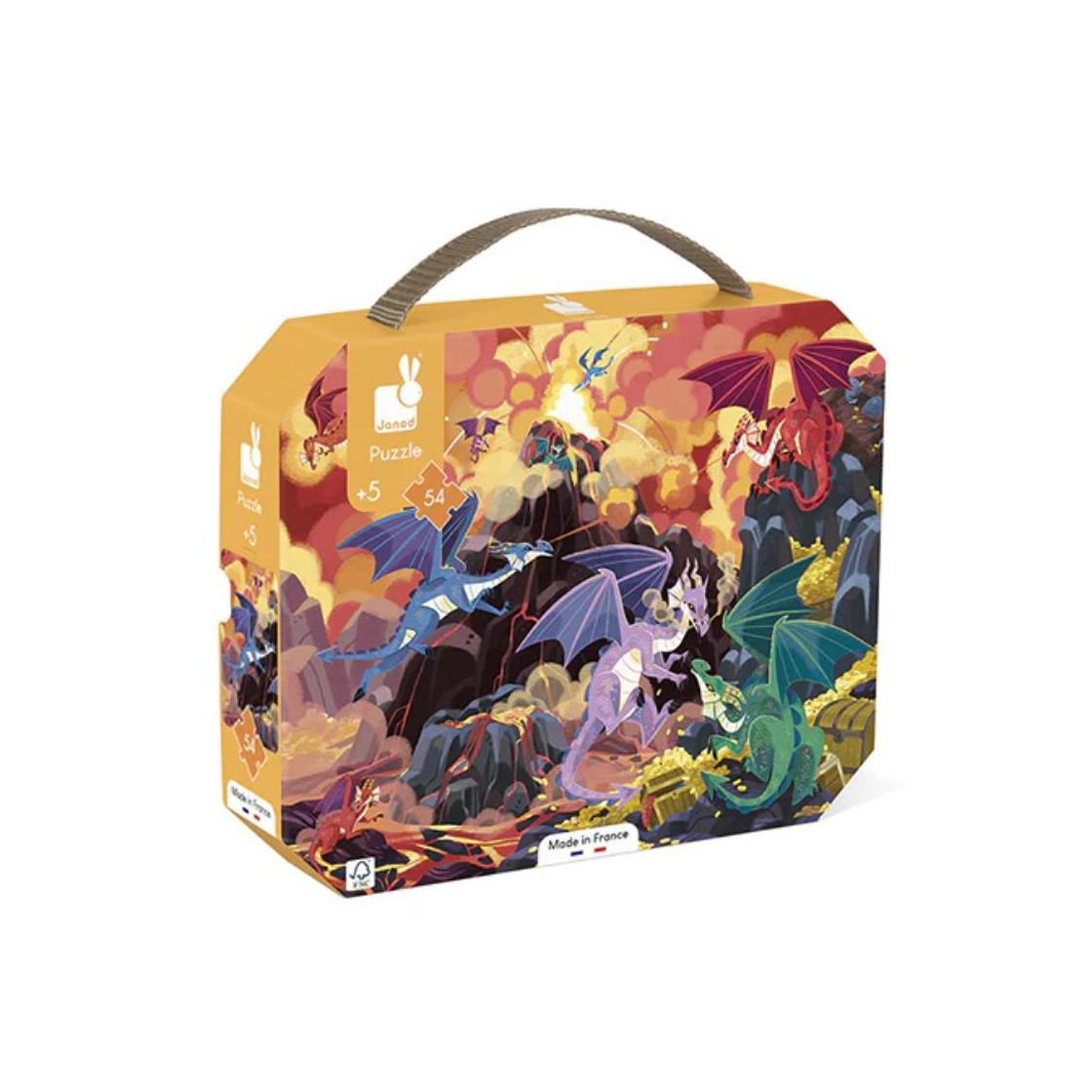 Image of Puzzle Drachenwelt (54Teile)