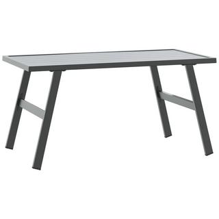 VidaXL Table basse de jardin acier  