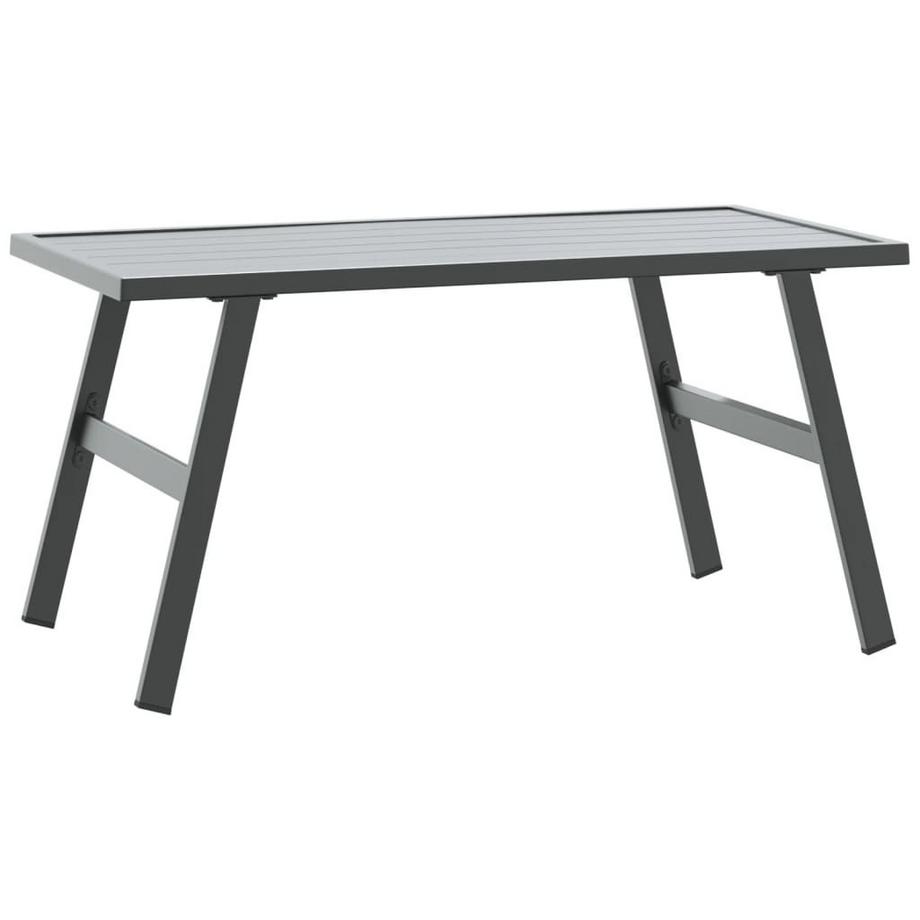 VidaXL Table basse de jardin acier  