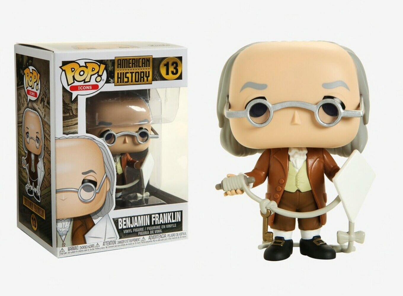 Funko  POP - American History - 13 - Benjamin Franklin 