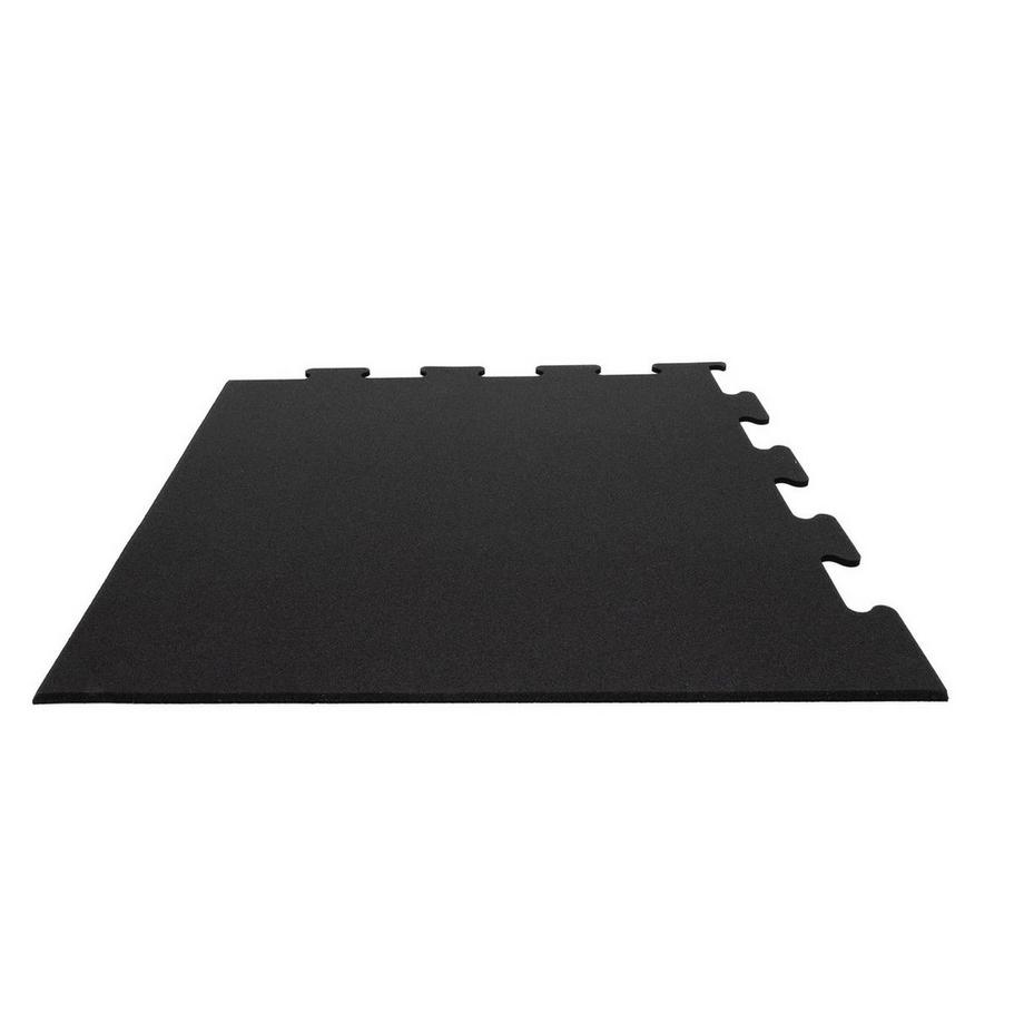 Angolo per pavimento in gomma per puzzle "Pure Black" GladiatorFit