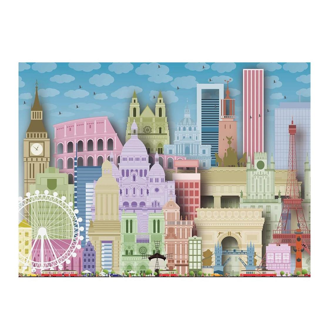 Image of Puzzle Buntes Europa (300XXL)